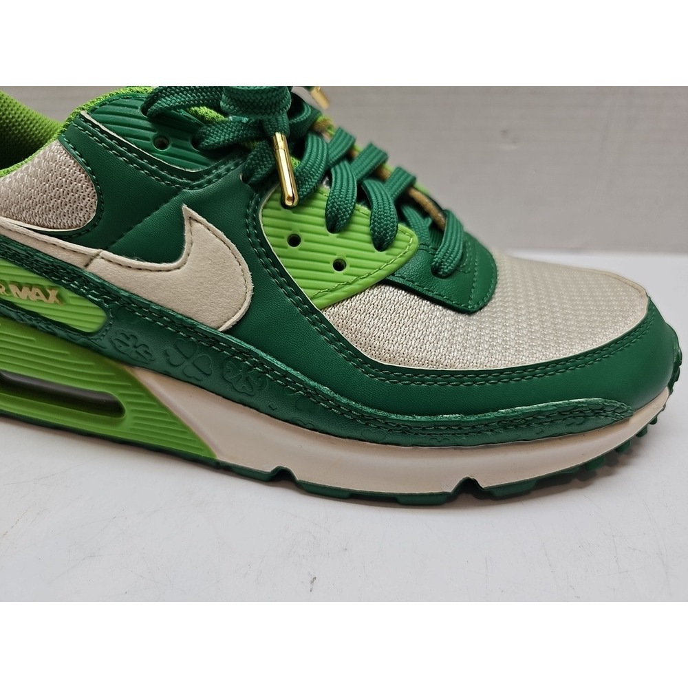 Size 8.5 - Air Max 90 St. Patrick's Day Mean Green 2021 DD8555-300 - Picture 16 of 16